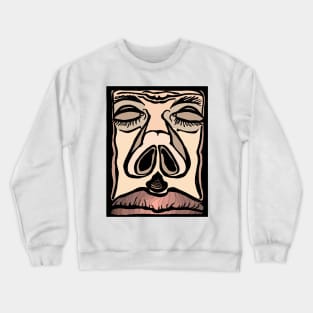 Plastic Mask Crewneck Sweatshirt